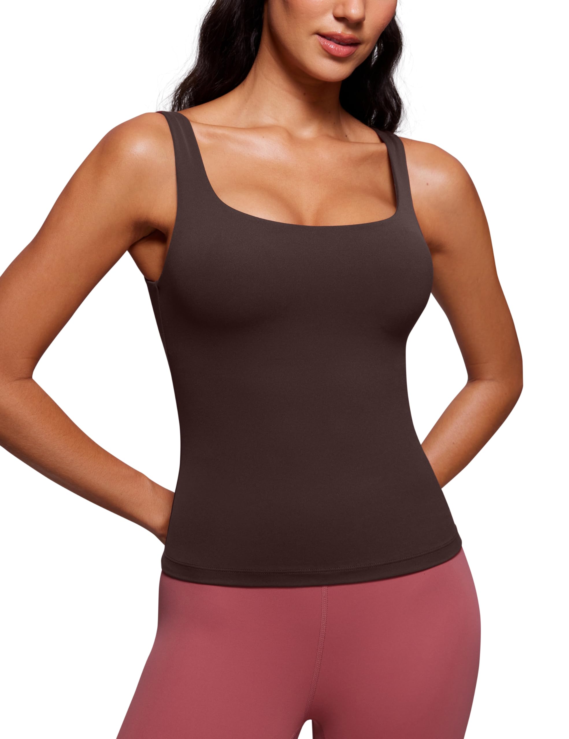 CRZ YOGA Butterluxe U Neck Tank