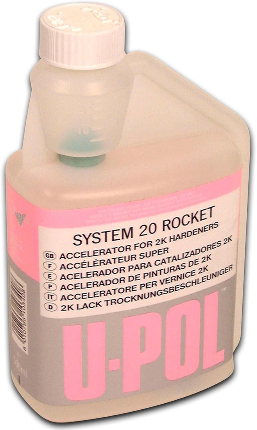 UPOL S2OROC System 20 Rocket Paint Accelerator 500ml Bottle Clear