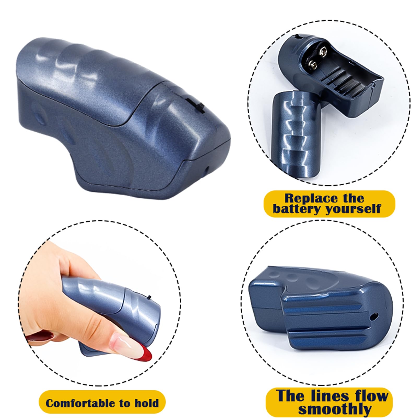 Sustain Infinito para Guitarra Eléctrica, Unidad de Efectos con Empuñadura Ergonómica Contorneada a la Mano Sostenidor de Guitarra Portátil para Resonancia Armónica