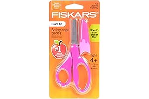Fiskars Blunt-Tip Scissors: Safety First for Kids