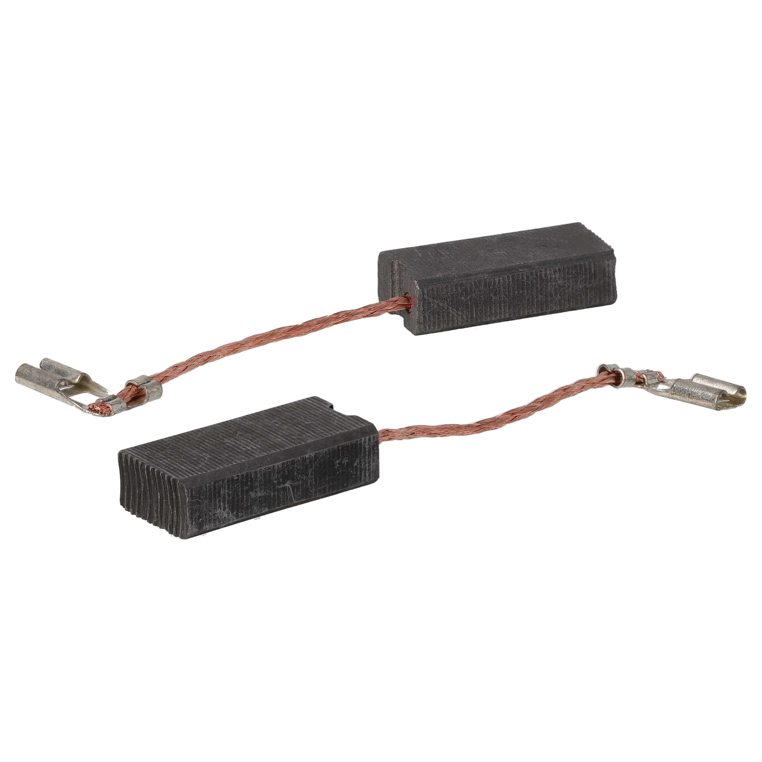 vhbw 2x Spazzola Carbone compatibile Hilti DC-SE 19 DC-SE 20 TE 56 TE 60 Trapano a Percussione 7x12.5x26mm
