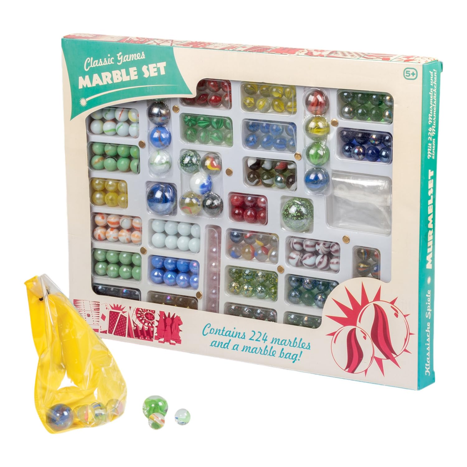 Tobar Marble Set, Multi-Colour, 20592