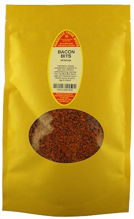 Marshalls Creek Spices BACON BITS 6 oz. Kraft Stand Up Pouch ECO Friendly Recyclable Mailer