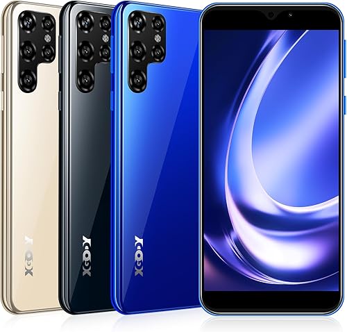 Miniatura 1 de Xgody Teléfono celular Android X60 4G LTE desbloqueado, pantalla de gota de agua QHD de 6 pulgadas, 2 GB de RAM+16 GB de ROM, teléfono inteligente