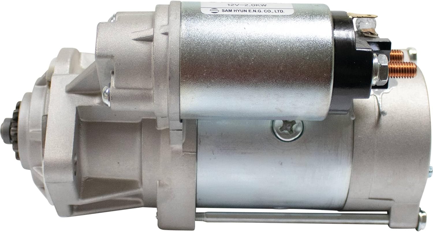 DB Electrical ROTA0489 9 Tooth Count 12V Starter Compatible with/Replacement for Kioti DK35 DD-E6530-63012, E6530-6301, E6530-63012