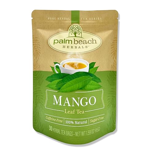 Hojas de mango secas 30 bolsas individuales de hojas del árbol de mango tropical frescas secas y trituradas manualmente puras sin rellenos