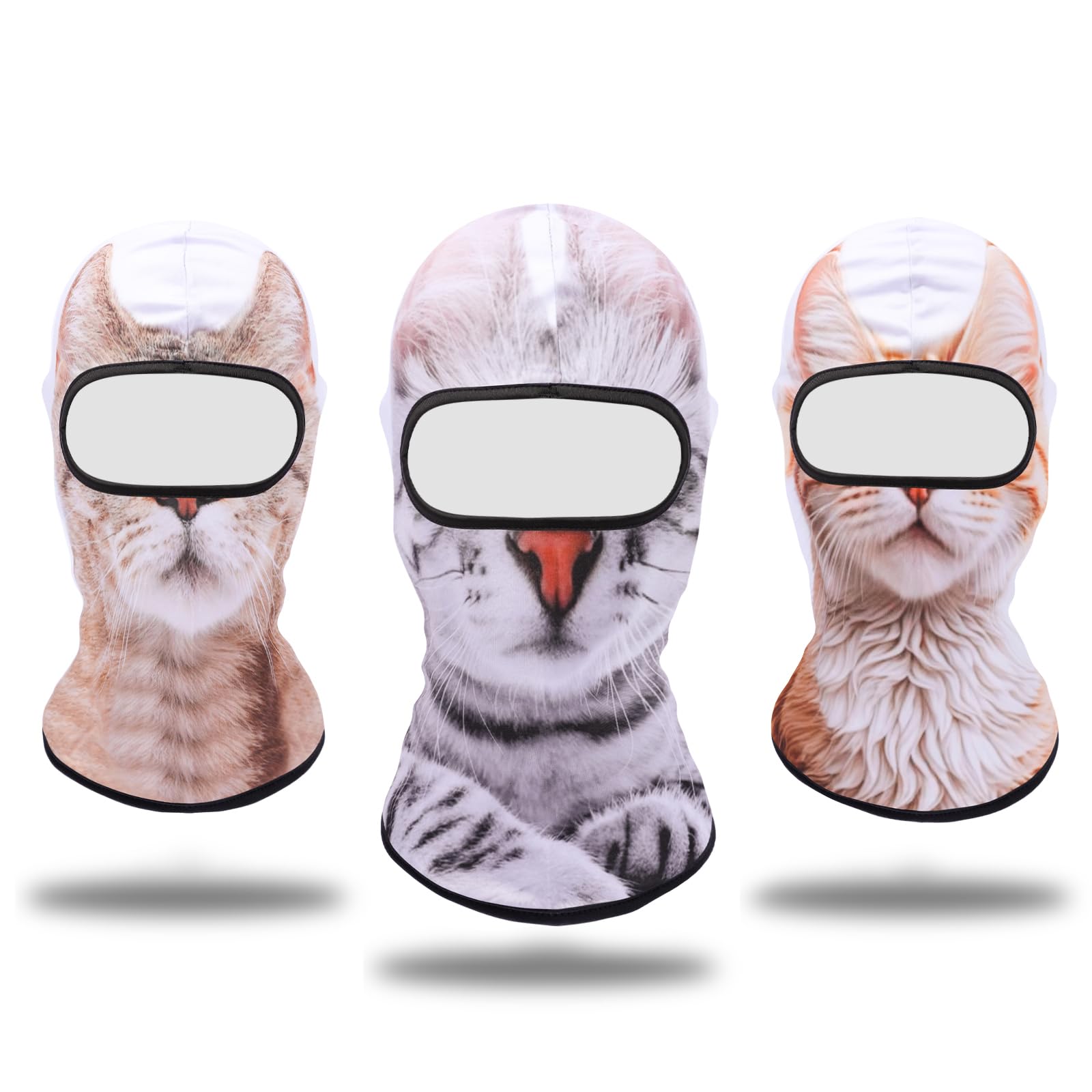 Balaclava Mask 3D Print Full Face Mask Cooling Neck Gaiter Sun Protection Face Cover Mask Windproof Ski Mask