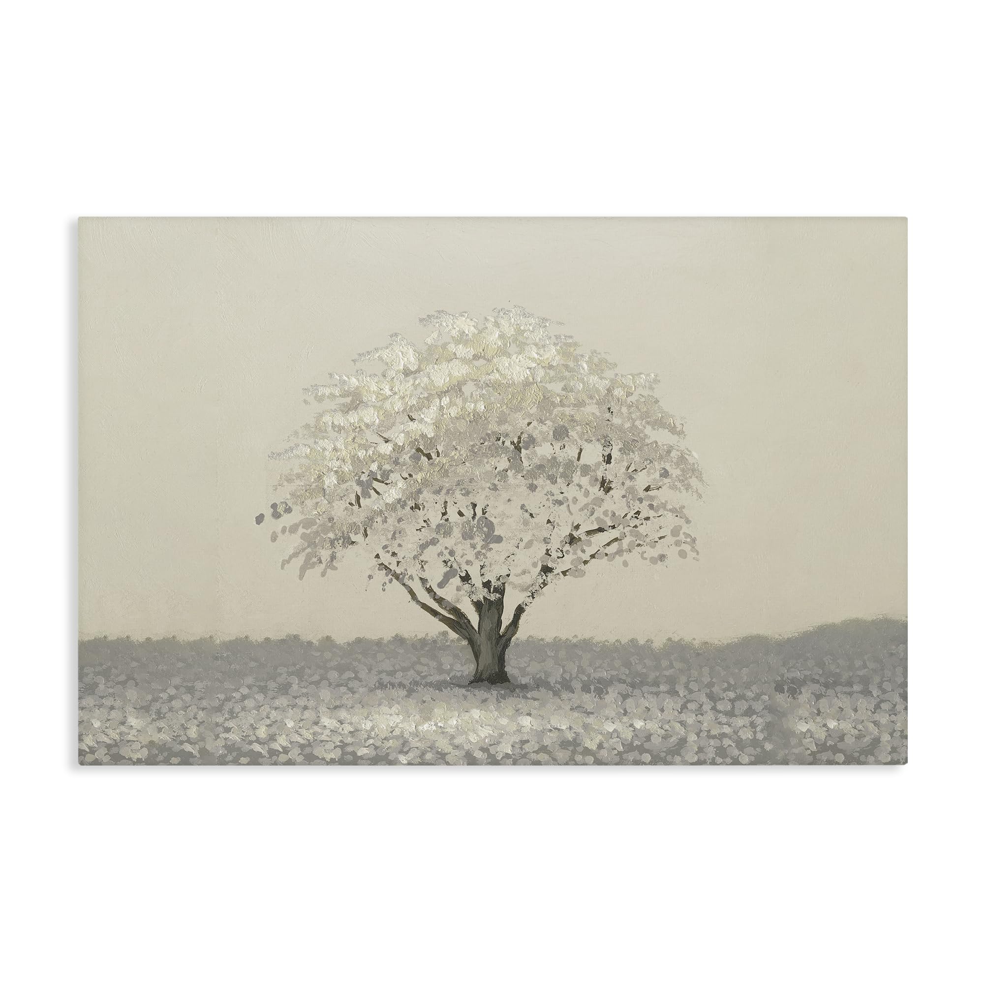 Stupell Industries Neutral Radiance Tree 'Neutral Radiance Tree'| Canvas Art