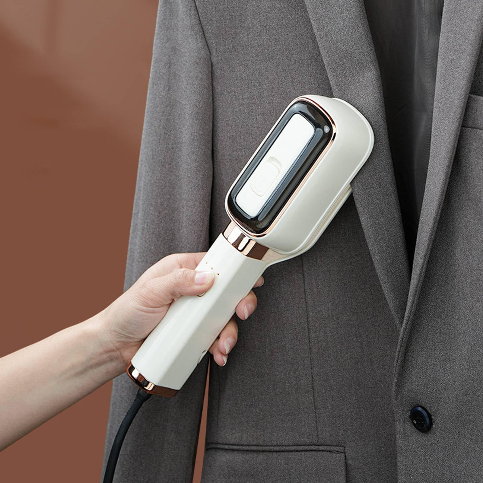 Vapor de Viajes, 180 ° Rotatable Handheld Press Iron para Ropa, Vapor de Prenda Portátil Handheld Vapor, Viaje de Viajero, Esencial para el Hogar, Mantenga su Ropa sin Arrugas (EU)