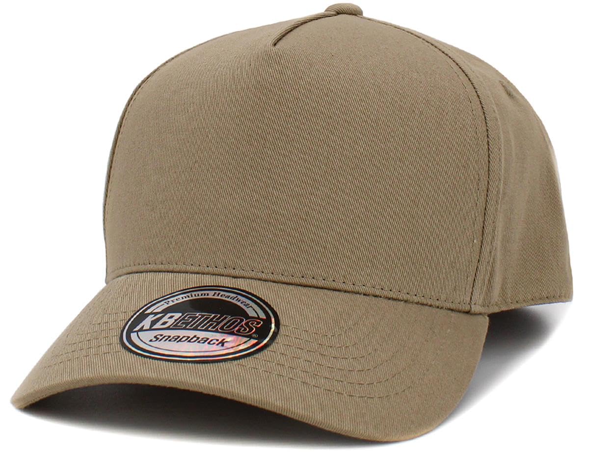 KBETHOS Pro Style 5 Panel Rope Baseball Cap with Adjustable Snapback