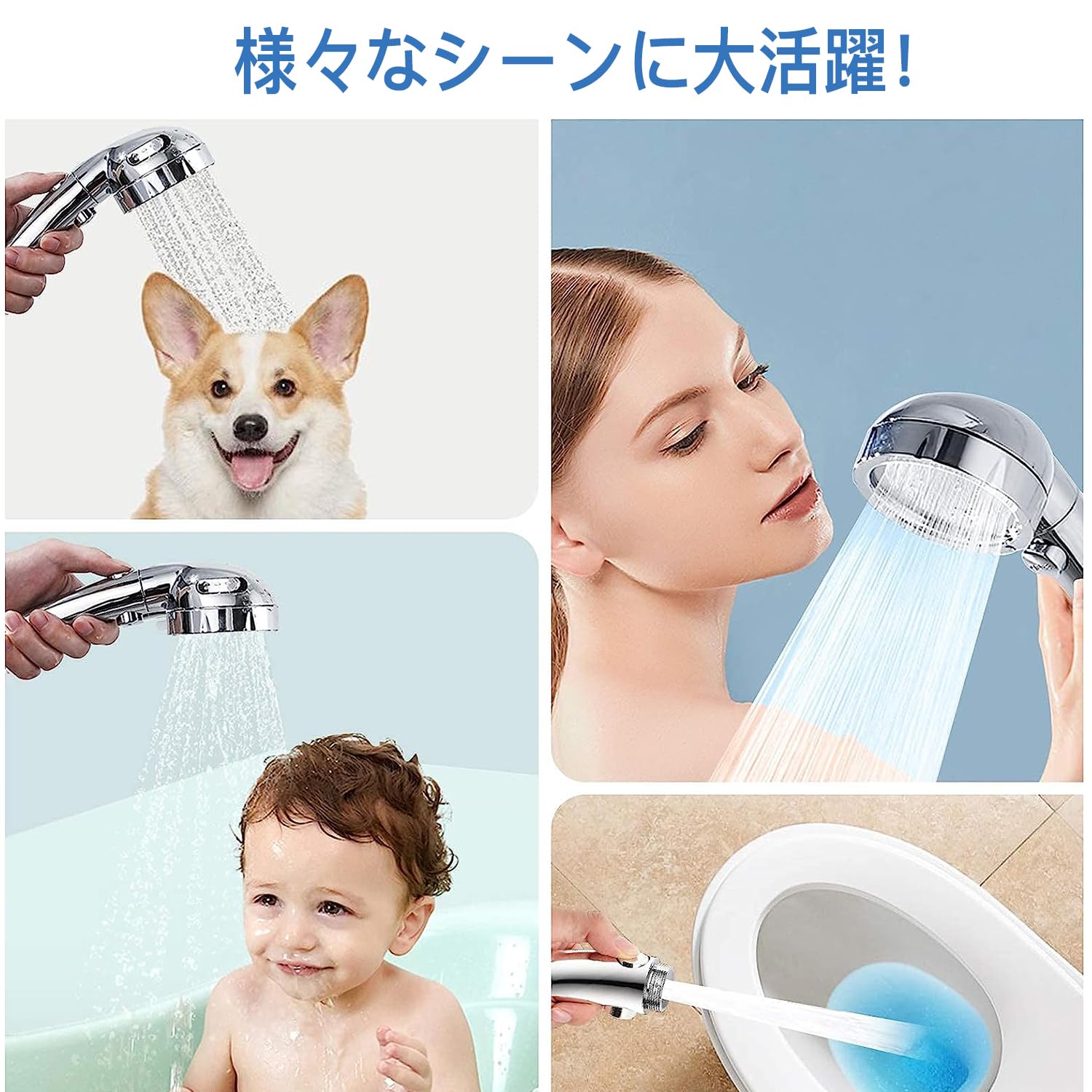 ❤️マイクロナノバブル❤️シャワーヘッド 水量調節 節水 美髪 美肌 最新モデル＆限定セール】シャワーヘッド 節水 マイクロナノバブル 高