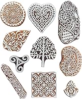 Vista 9 de Royal Kraft Sellos de impresión de bloques de madera surtidos (juego de 10) Bulk01_10