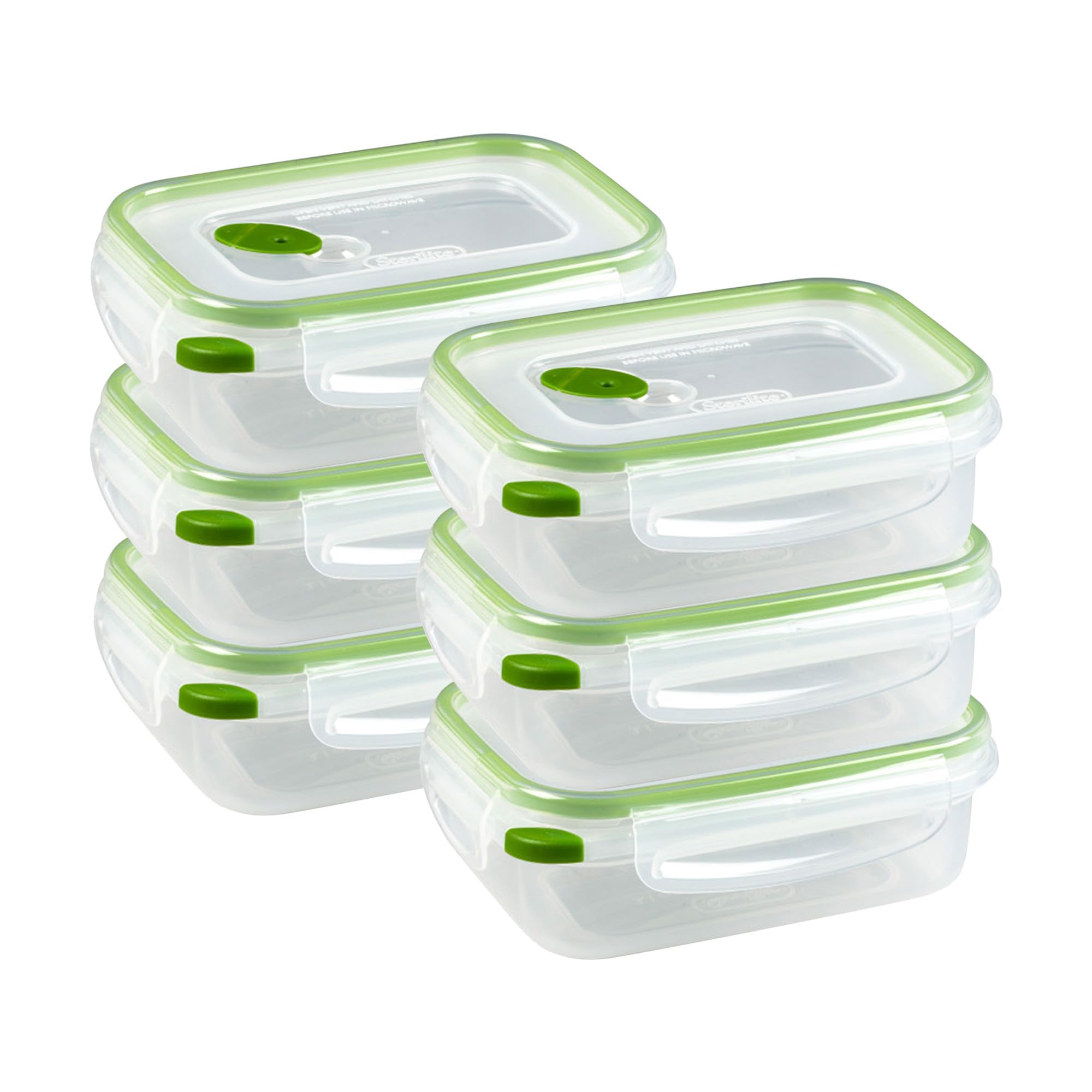 Sterilite 6 Pack Ultra-Seal Food Storage Containers with Lids, 3.1 Cup