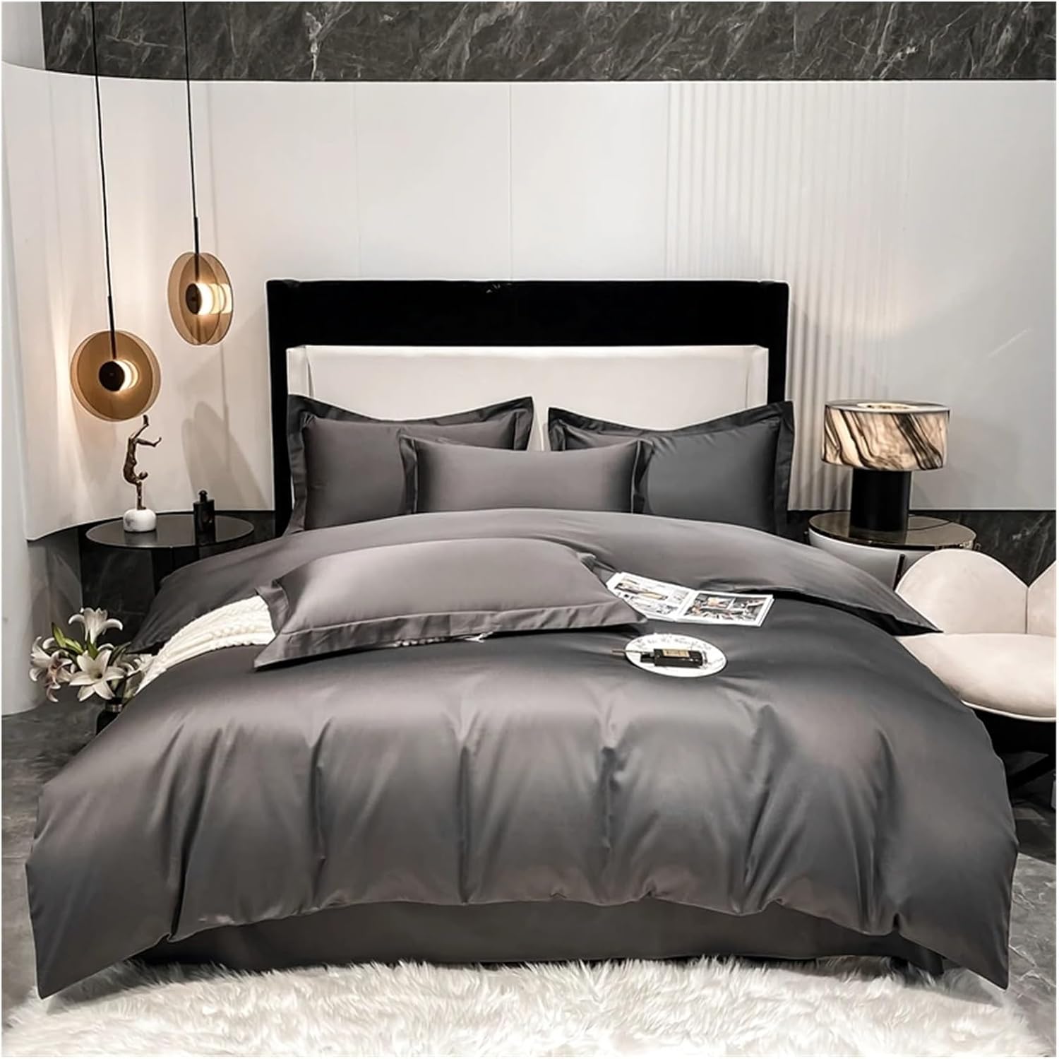Luxury Bedding Set Egyptian Cotton Duvet Cover Pillowcase Ru Europe Double Queen King Size Bed Linen Soft Bed Sheet Sets,Bed