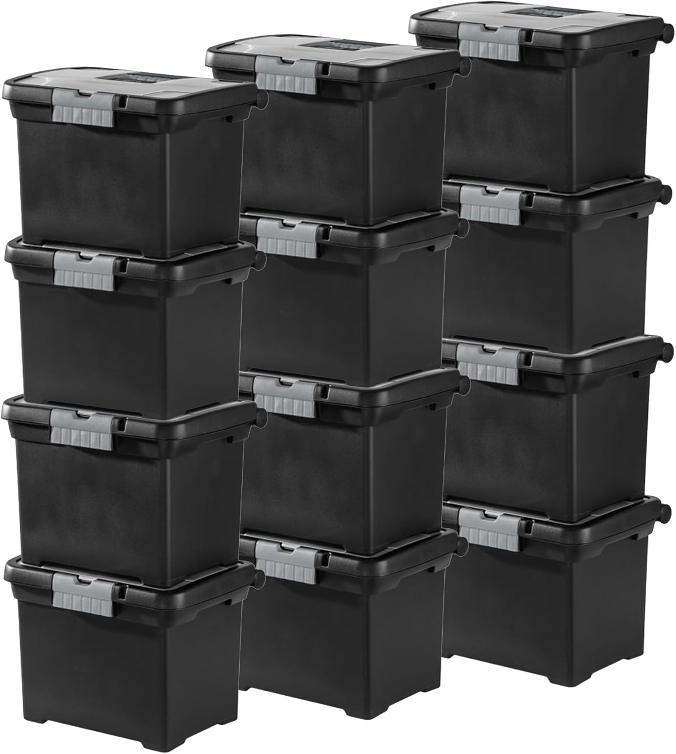 FlexiCarry Portable File Box with Handle