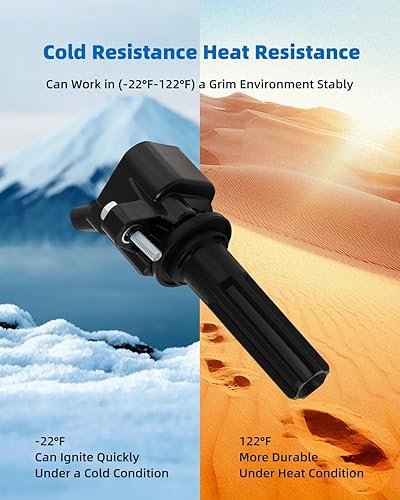 Vista 469 de ECCPP Bobinas de encendido portátiles de repuesto para automóvil compatibles con Infiniti I30/para Nissan Maxima 3.0L V6 2000-2001 Reemplazo