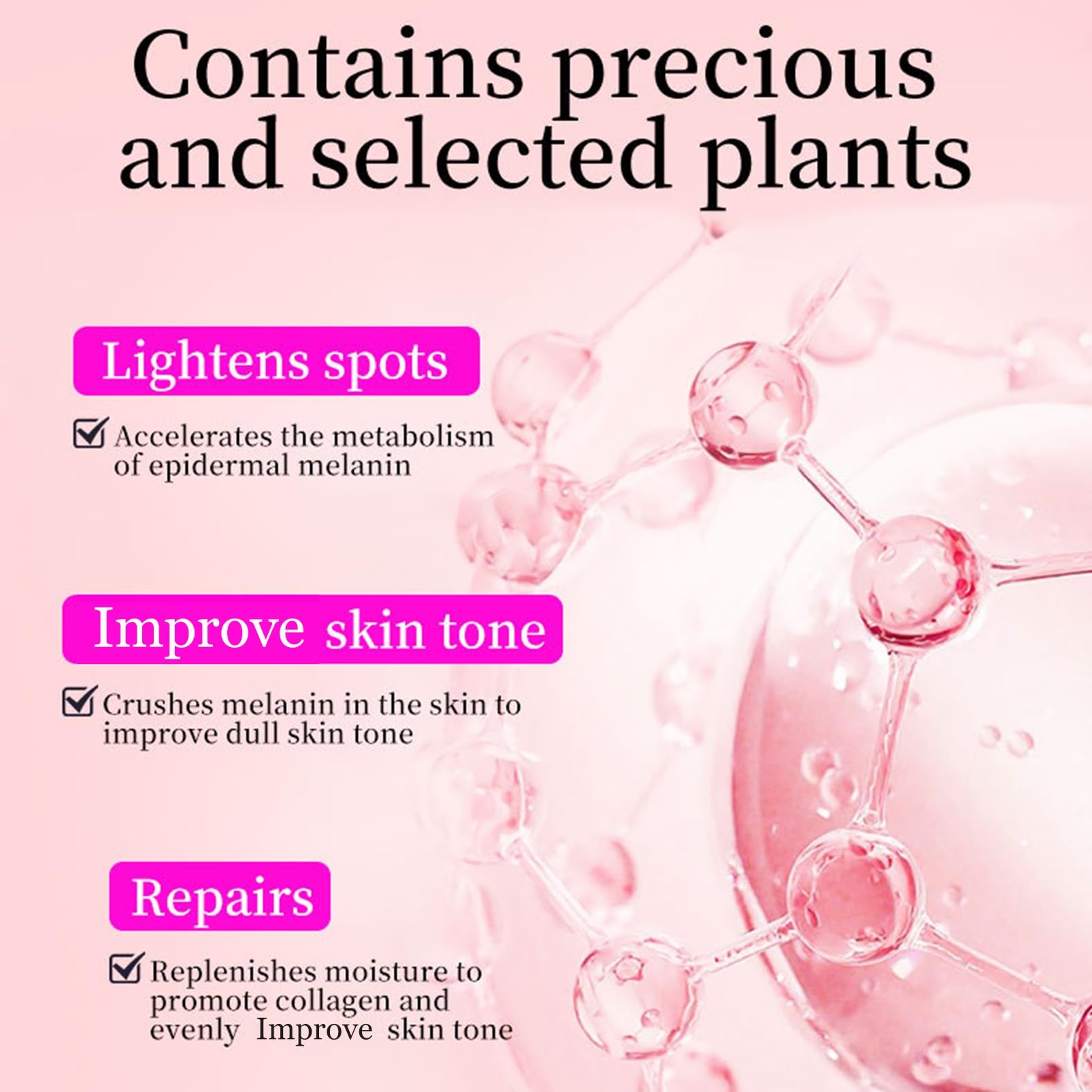 Arbutin 7% + ácido tranexámico 4% crema – Dark Spot Remover Skin Lightening Cream, Eliminador de manchas de pigmentación facial – Crema Glow Skin contra manchas de pigmento, pecas e imperfecciones - 4