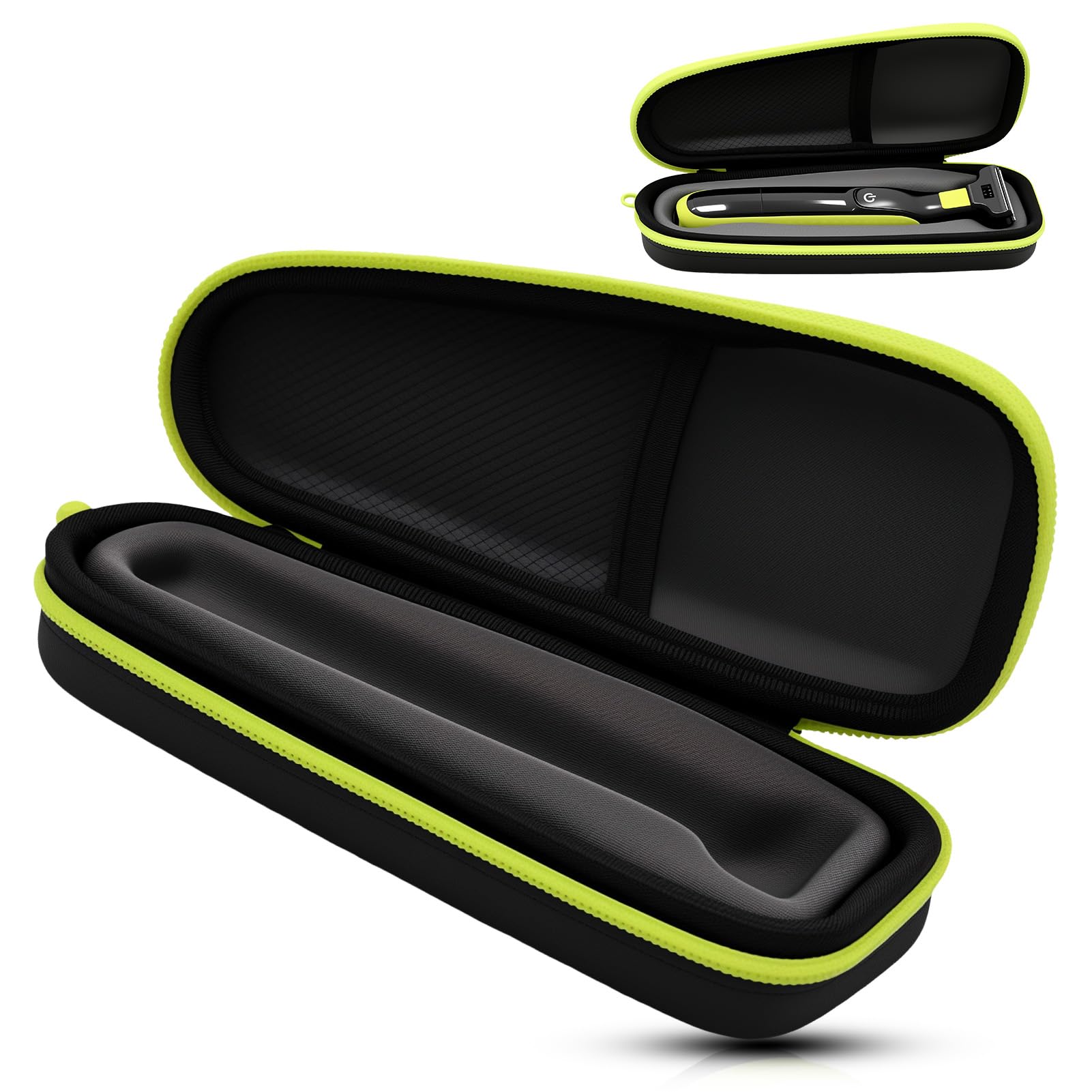 Case for Philliips O Blade, Philips Oneblade Case QP2520/30, QP2620/30, QP2520/65 Electric Shaver Protective Case, Compact Travel Case, Shockproof EVA Storage