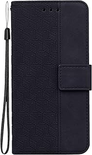 HUANGTAOLI Capa de telefone com fecho magnético de couro PU para Xiaomi Poco X5 Pro 5G, slots de cartão carteira capa protetora para Xiaomi Poco X5 Pro 5G