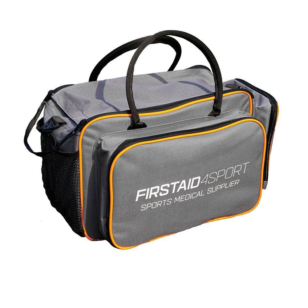 Firstaid4sportElite Medical Touchline Bag - Grey - Professional Sideline First Aid Solution