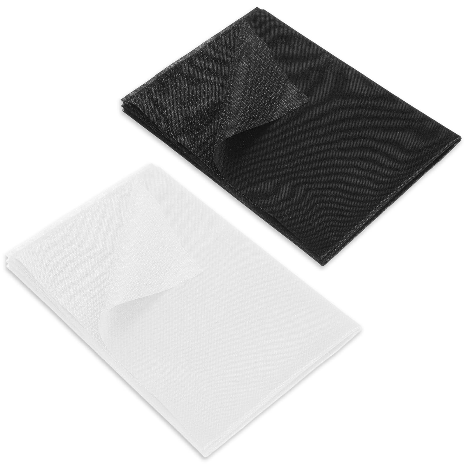 Strijkvlies 500 X 100 Cm - Opstrijkbare Vlieseline 50 G/m² Wit Voor Naaiwerk En Knutselen