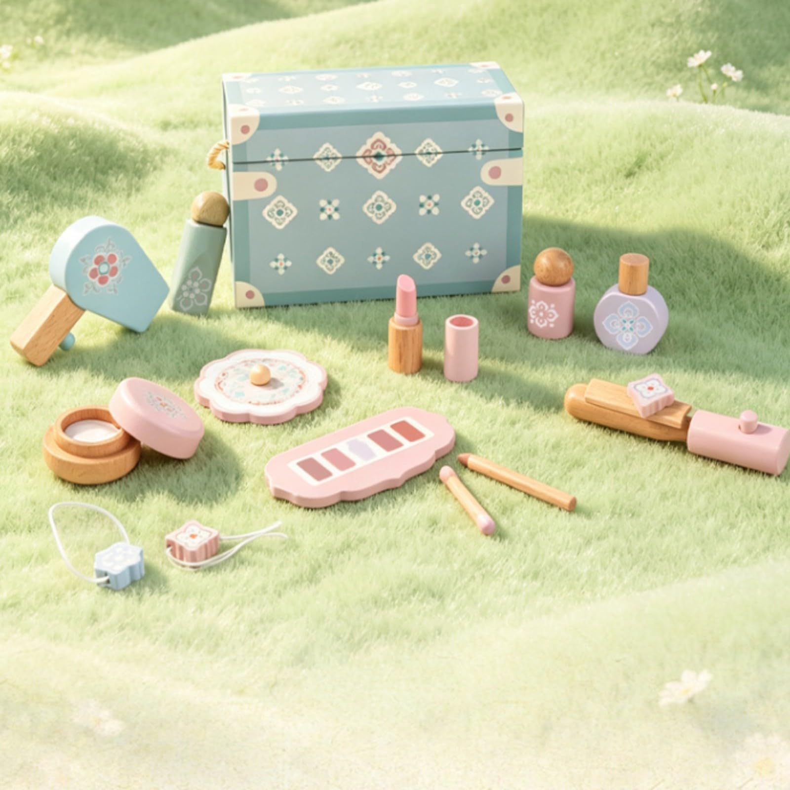 Juego Tocador Compacto Creativo, Juguete Tocador con Accesorios, Didáctico, para Casa