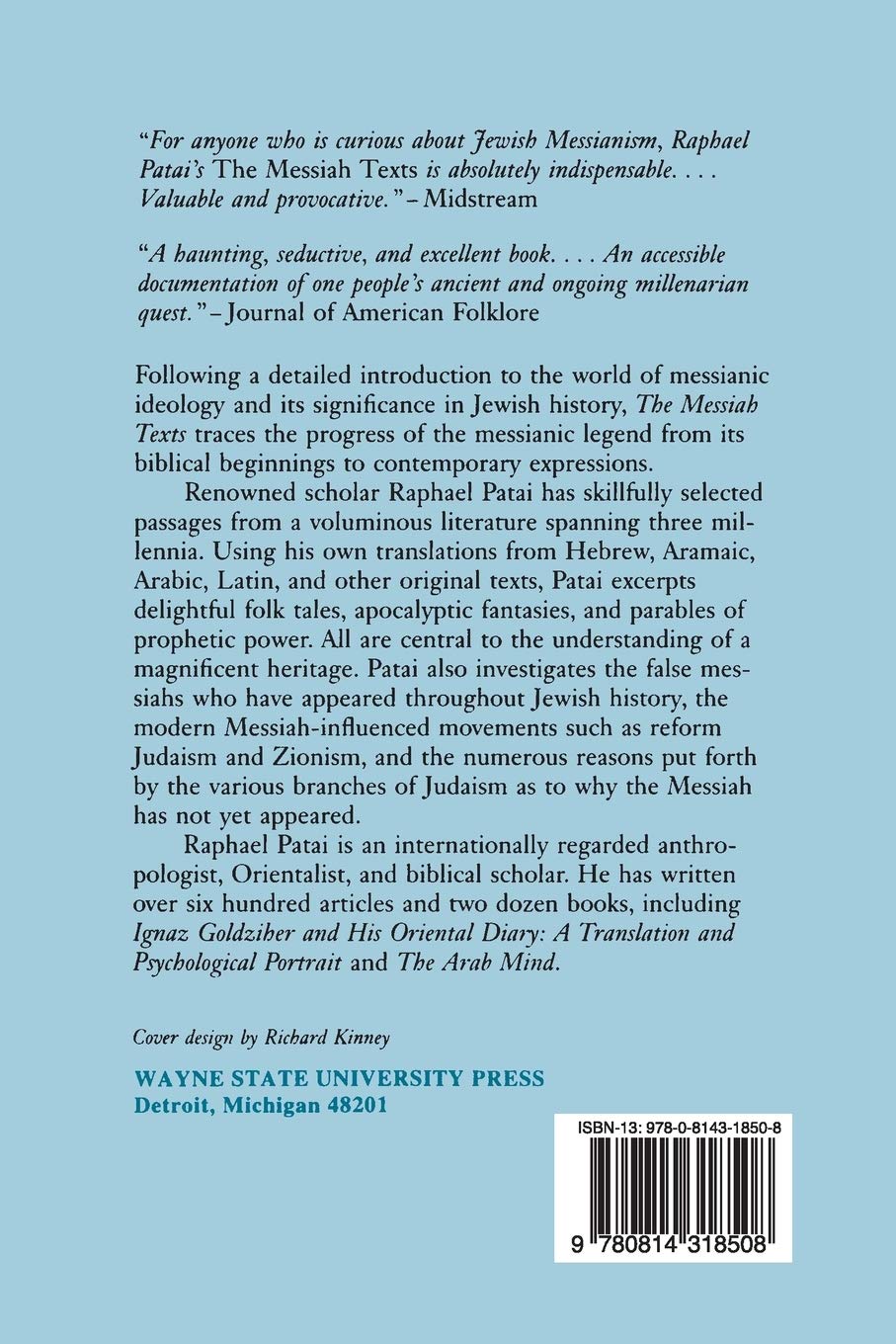 The Messiah Texts: Jewish Legends of Three Thousand Years