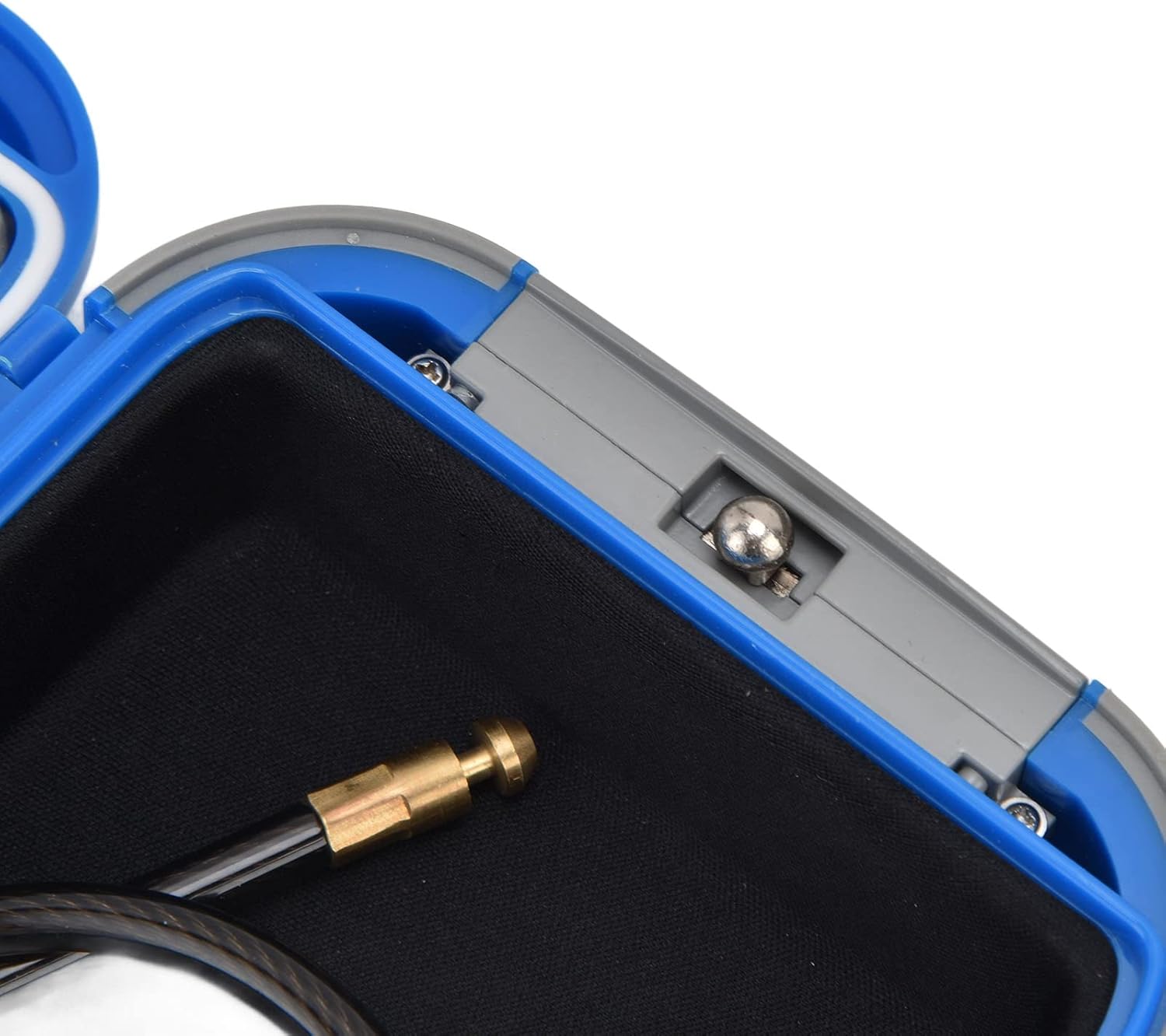 Key Lock Box, 4 Digit Combination Security Case Portable Box Fine Workmanship Storage Box Lockbox for Home Office Hotel Cars Travel