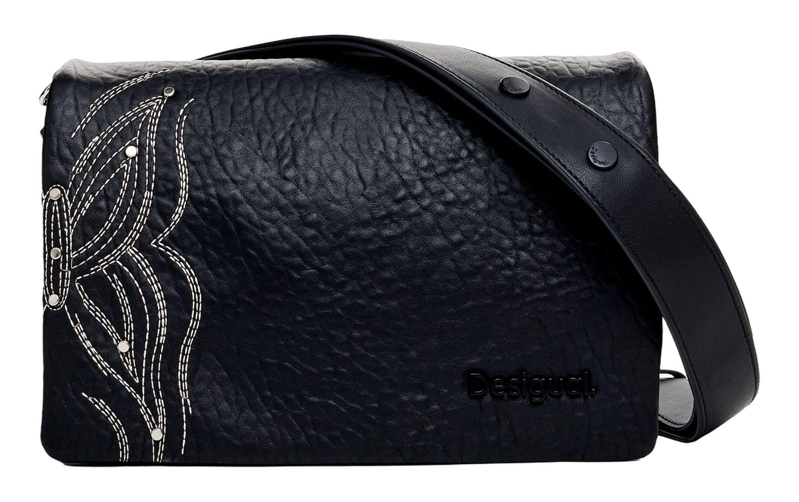 Desigual BAG_GOODALL DORTMUND FLAP, 2000 BLACK, U