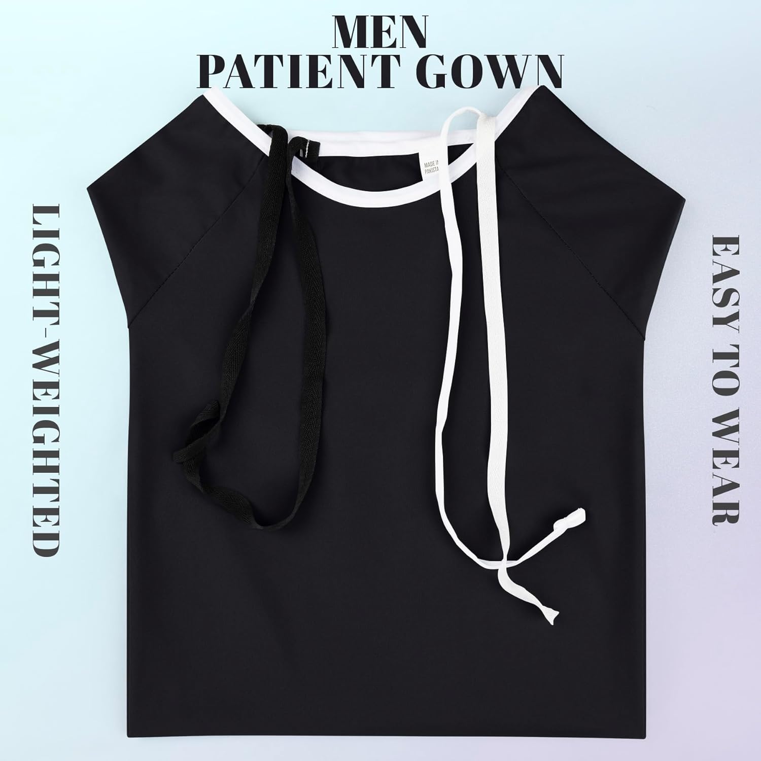 Utopia Care Men's Hospital Gown Soft and Comfortable Patient Gown - Image 4