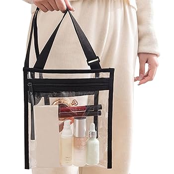 Amazon.co.jp: クリアバッグクロスボディ | クロスボディ透明
