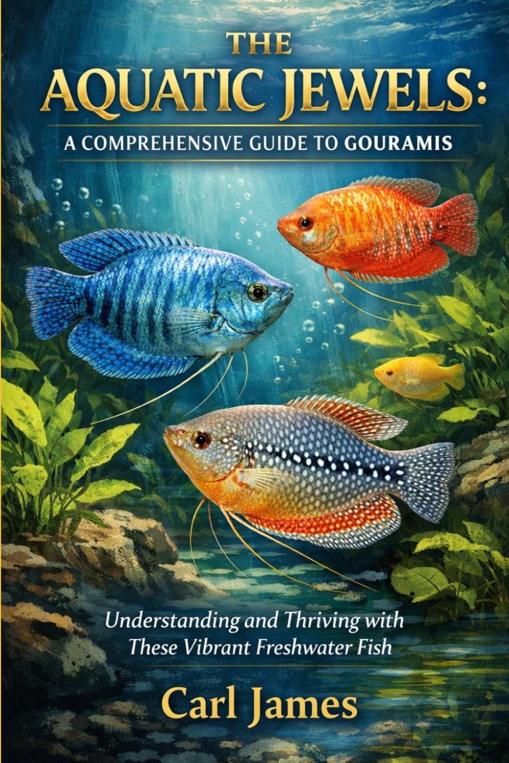 THE AQUATIC JEWELS: A COMPREHENSIVE GUIDE TO GOURAMIS: Understanding and Thriving with These Vibrant Freshwater Fish