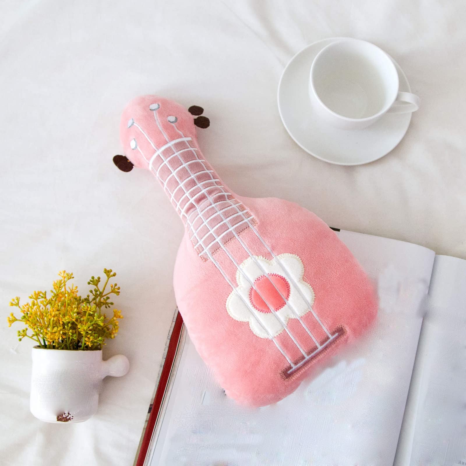 Amazon.co.jp: ギター ぬいぐるみ 抱き枕 楽器 クッション ふわふわ