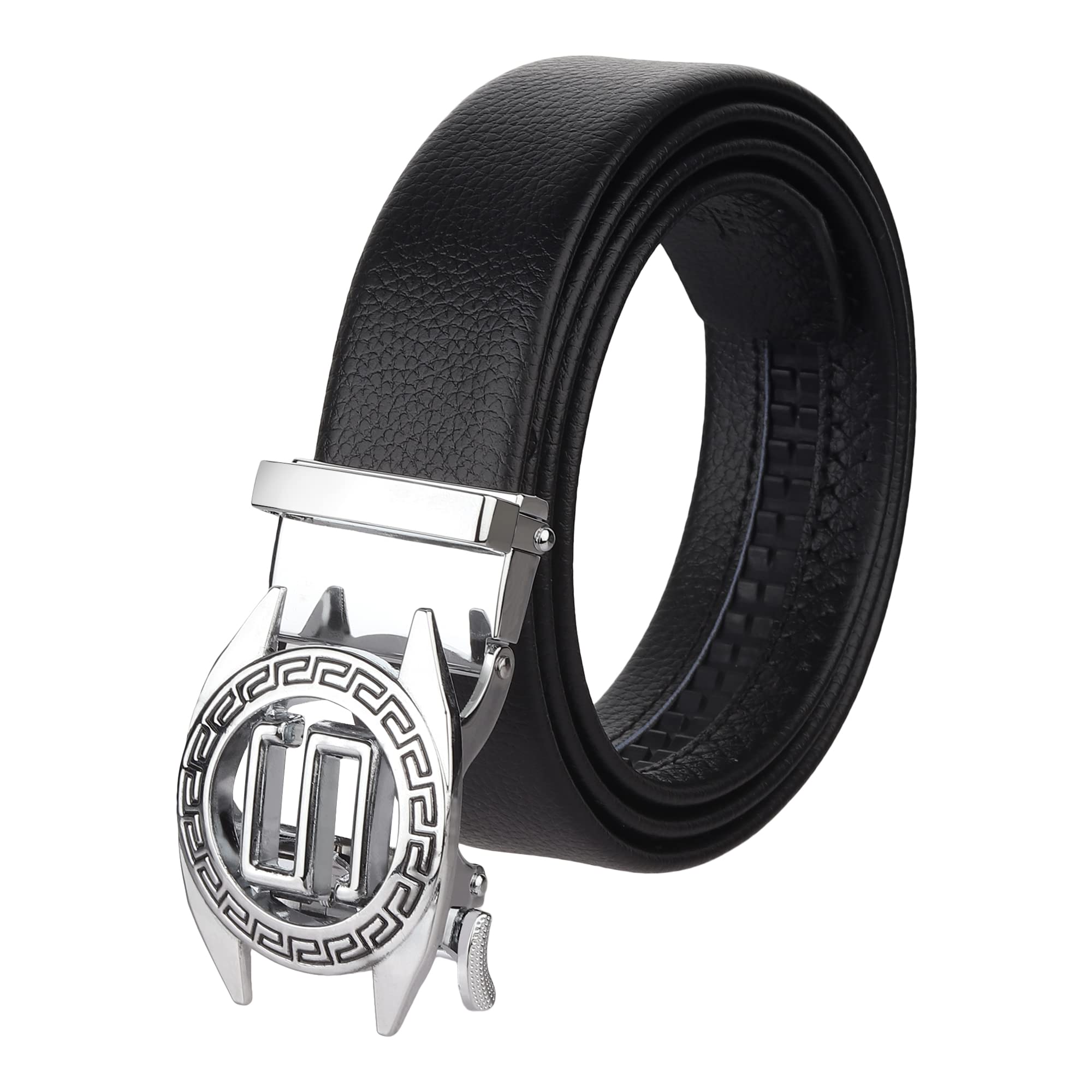 ZORO mens belt, PU leather belt for men, alphabet letter A B G N M R S T V
