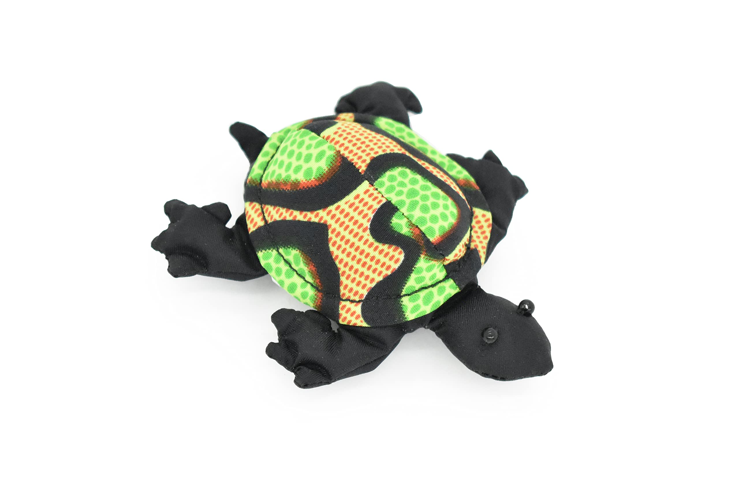 Turtle, Green, Reptiles, Hand Made, Thailand Sand Creatures, Toy, Paper Weight, Bean Bag, Cornhole 3" TH6 BB67