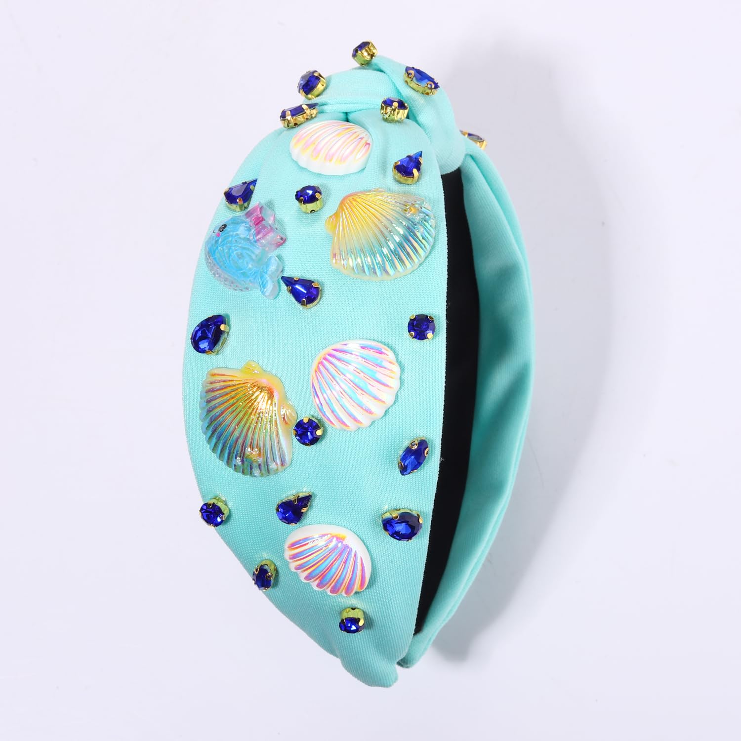 Amazon.com : CEALXHENY Seashell Headband Summer Headbands  display picture 3