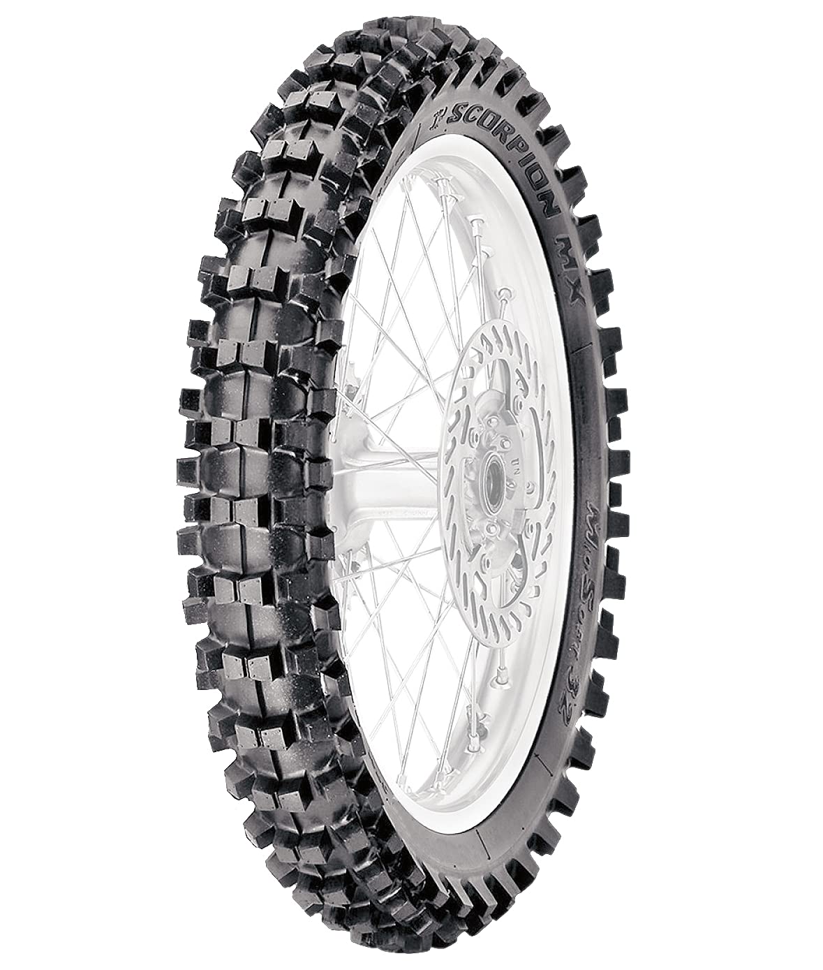 PIRELLI 90/100-16 51M TT SCORPION MX – Offroad-Reifen, Diagonal, Für Motorrad, 16 Zoll, Lastindex 51, Geschwindigkeit M PIRELLI 90/100-16 51M TT SCORPION MX – Offroad-Reifen, Diagonal, Für Motorrad, 16 Zoll, Lastindex 51, Geschwindigkeit M