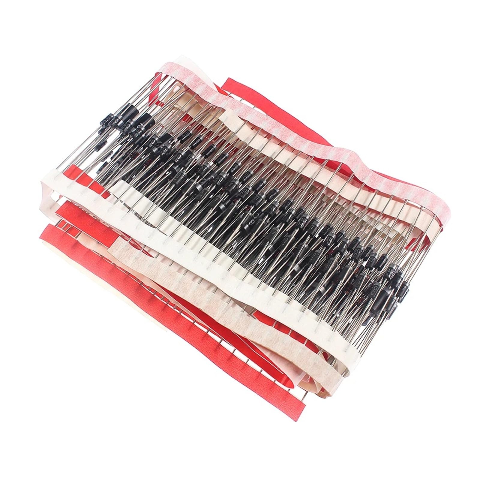 Kit diodi Schottky da 350 pezzi Diodi raddrizzatori a 14 valori 1N4148 1N4001 1N4004 1N4007 1N5404 1N5406 1N5408 RL207 UF4007 FR107 FR207