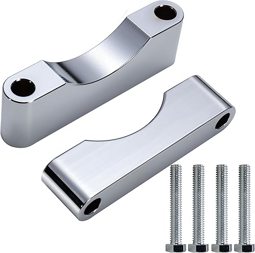 MoKitDora Espaciadores de guardabarros delanteros Touring Soporte de montaje para rueda envolvente de 21, 23, 26 pulgadas, compatible con Harley