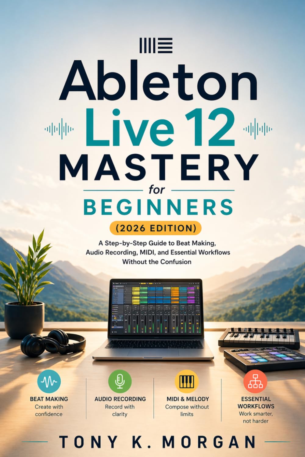 Ableton Live 12 Mastery for Beginners (2026 Edition): A Step-by-Step Guide to Beat Making, Audio Recording, MIDI, and Essential Workflows Without the ... (Applications Software and multimedia guides)