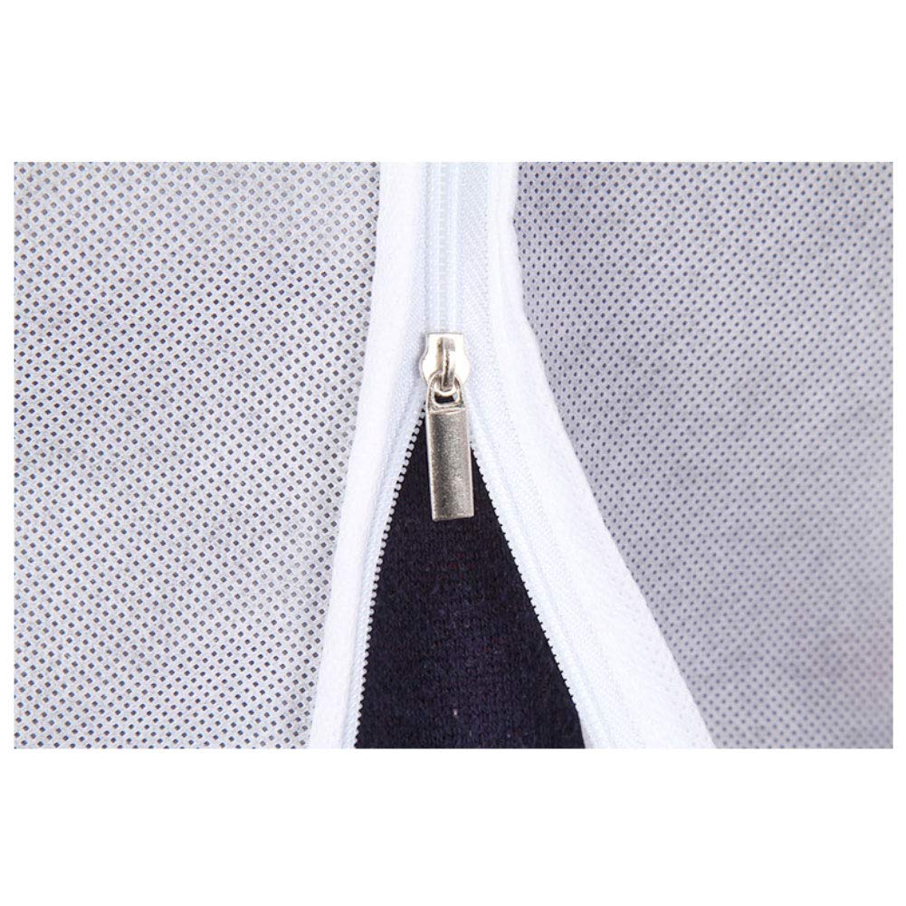 NANANA PEVA Copriabiti Antipolvere Trasparenti Cover Lavabili Impermeabili con Full Zip e Top Hole per Lo Stoccaggio Suit Cappotti Giacche Abiti,nozipper,60 * 120cm