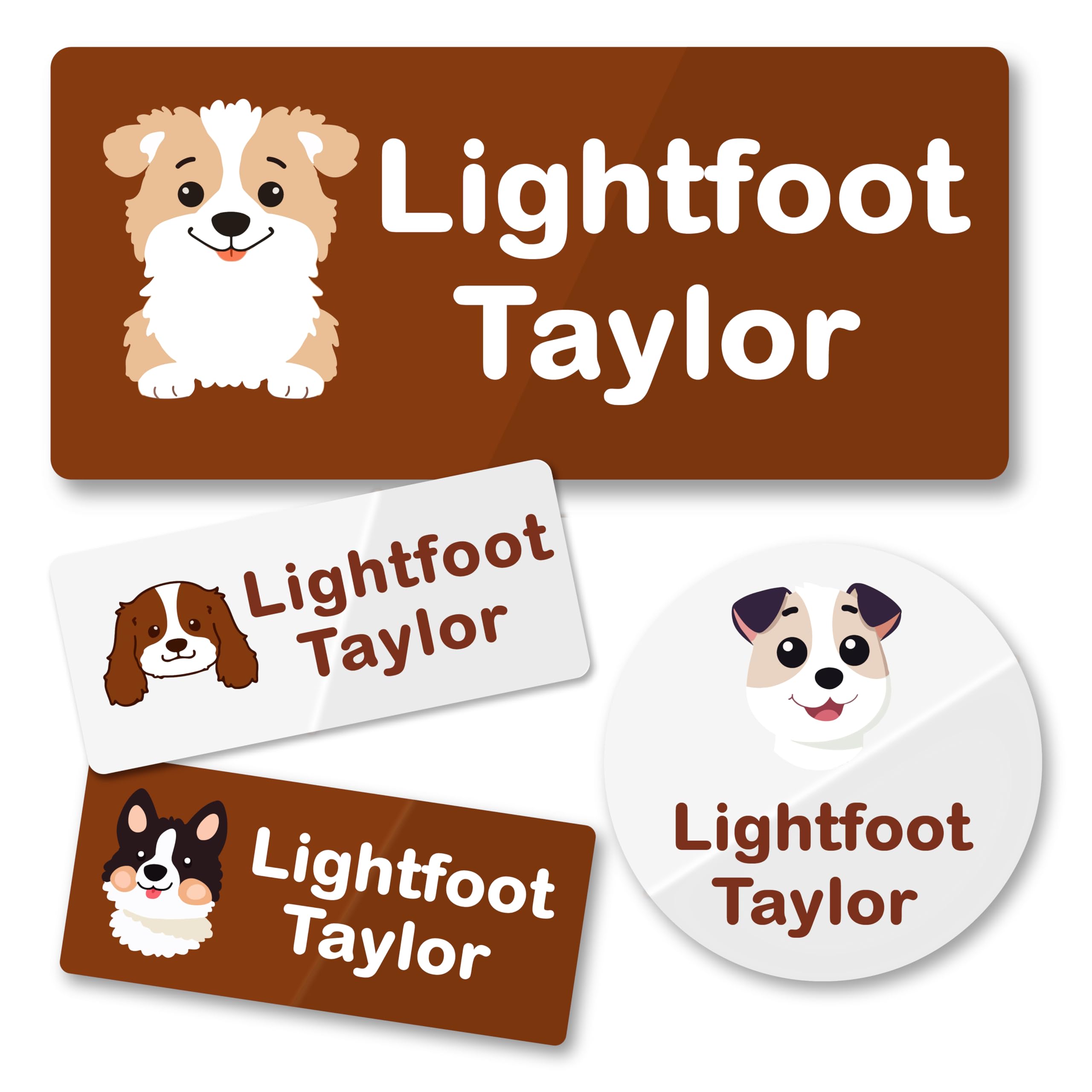 Custom Stickers, Personalised Stickers Labels, Name Labels for Clothes Kids, Waterproof Name Tags for Clothes School Supplies Nursing Home, Daycare Clothing Name Customised Gift (Style 16)