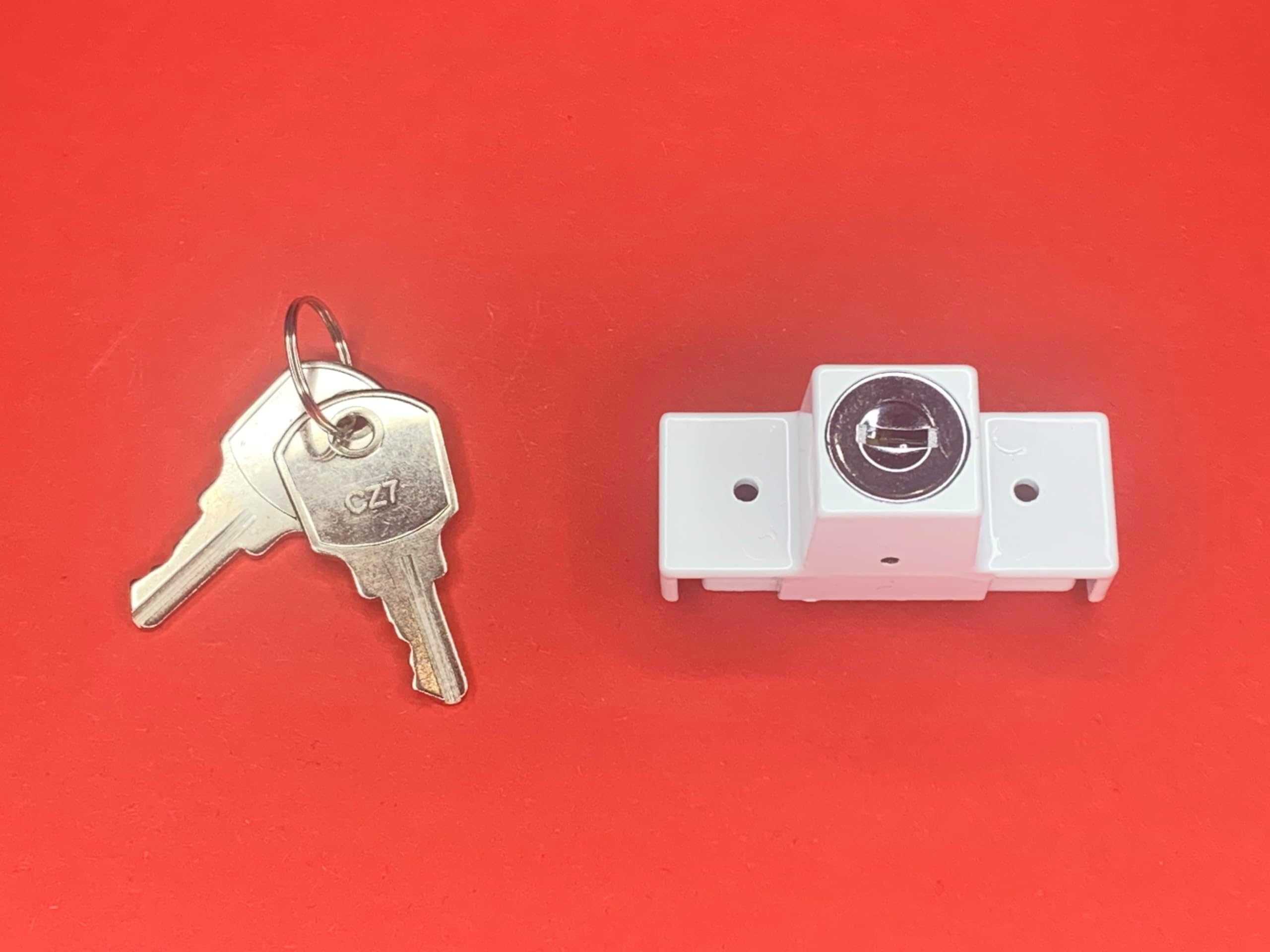 Drehsperren GU K-13841-00-0-7 Window Spin-Lock White with 2 Keys