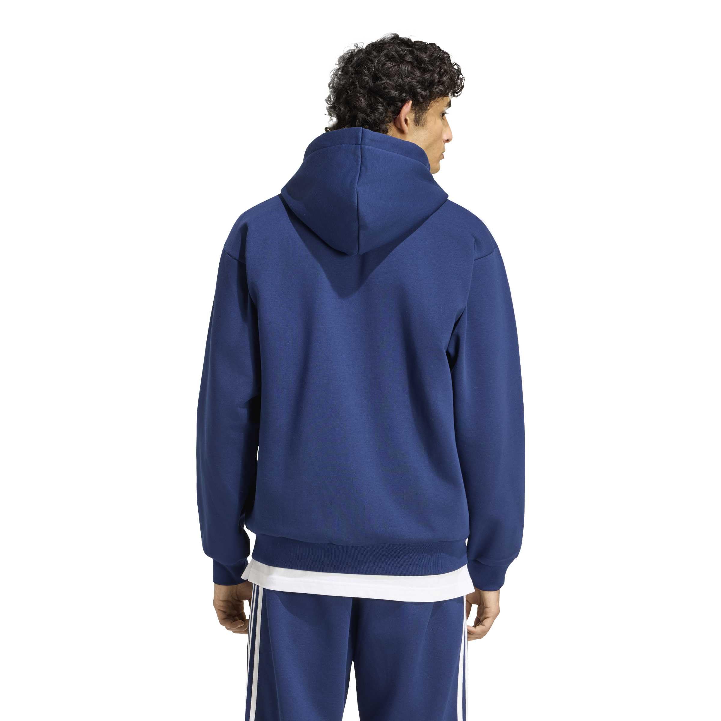 Adidas Herren Essentials 3-Stripes Fleece Full-Zip Hoodie Kapuzenpullover (1er Pack)