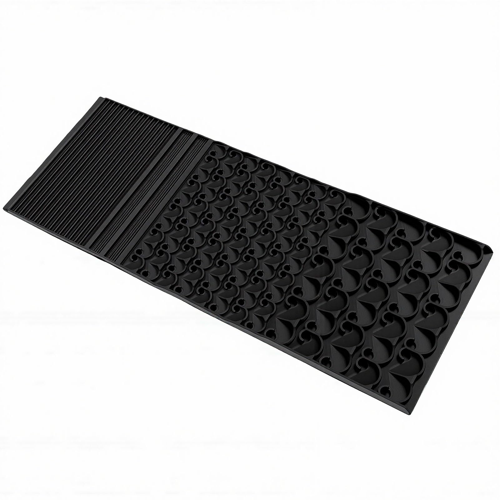 AUNMAS TPR Gold Sluice Mat, Zuschneidbar 3 Muster Tragbar