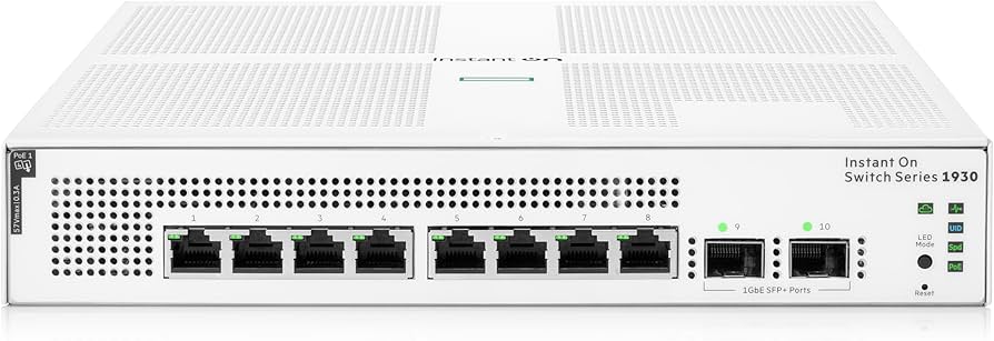Amazon.com: HPE Networking Instant On Switch Series 1930 8