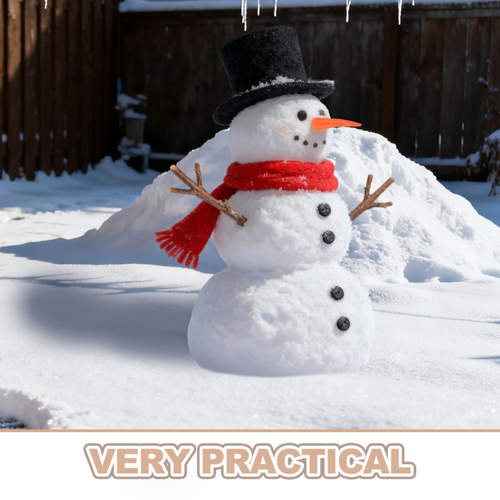 100 Stück Schneemann Nasen aus Kunststoff 12cm Große Orange Karottennasen als Ersatz für Schneemann Bastelmaterialien und Weihnachtsdekoration