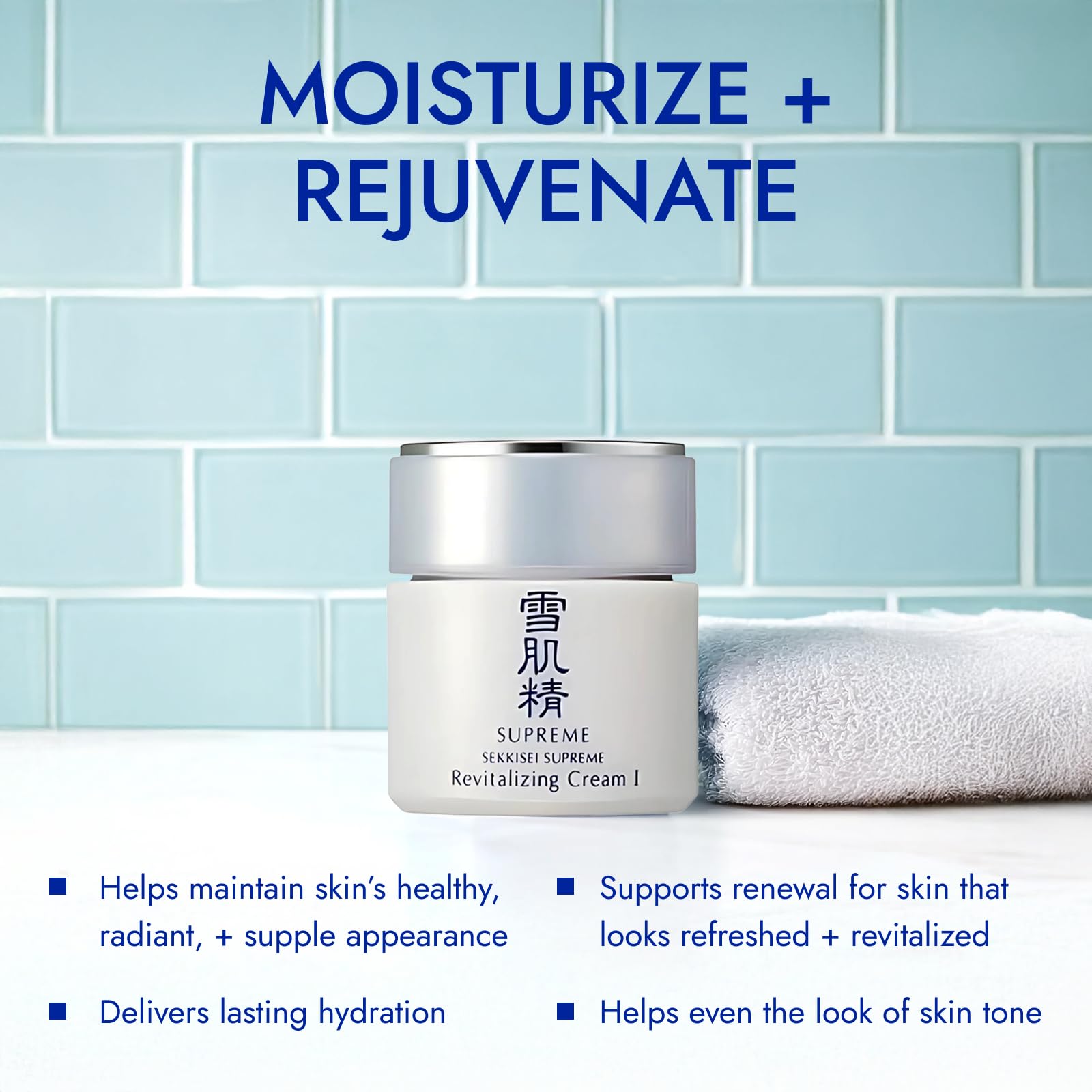 Amazon.com: Kose Sekkisei Supreme Revitalizing Cream I 38ml