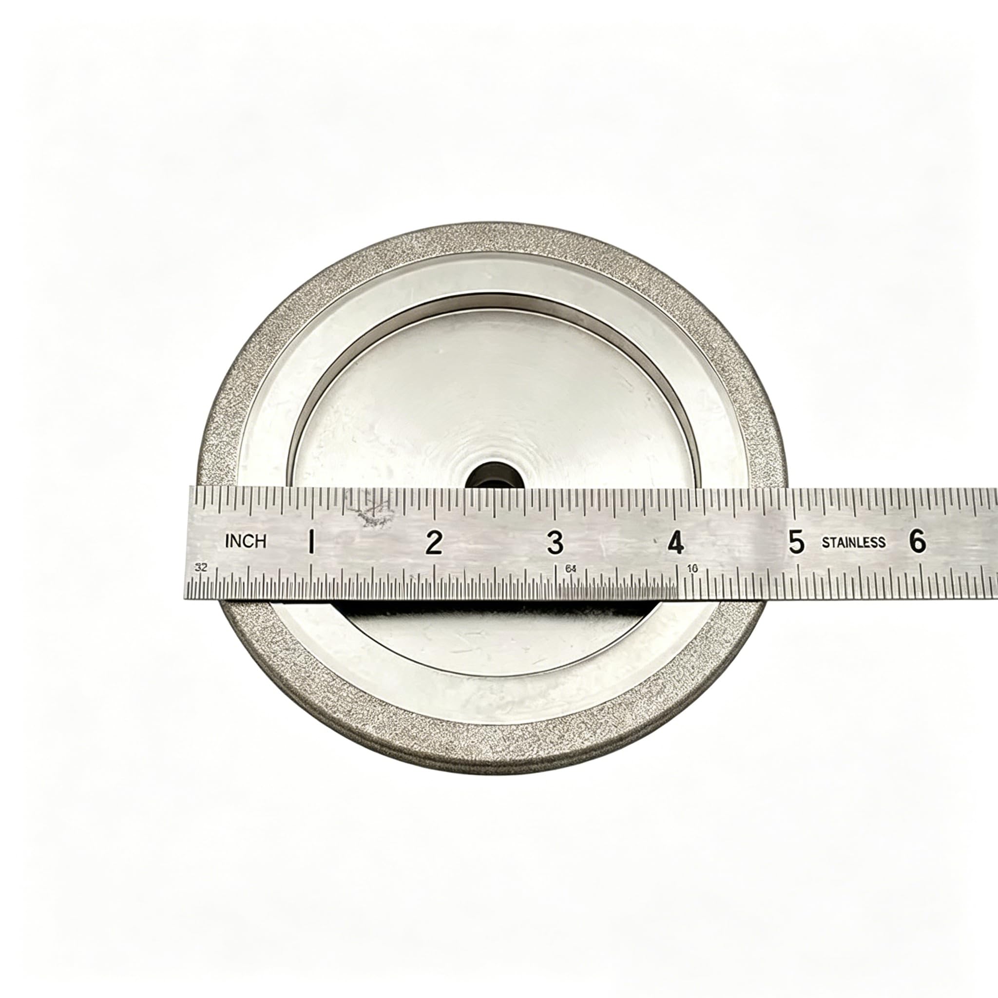 CBN Bandsägen-Schleifscheibe, 12,7 cm, Körnung 151, 10/30 für 2,2 cm Zahnabstand, Bandsägeblatt