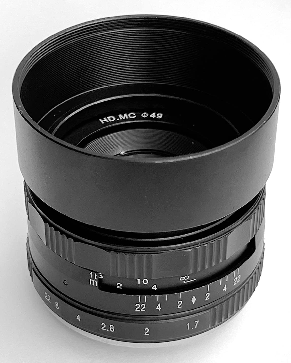 Amazon | Hengyijia 35 mm f1.7 黒色 単焦点レンズ Panasonic Olympus
